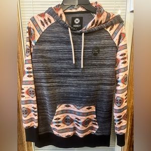 Hooey Aztec Women’s Hoodie Sweatshirt Sz Small